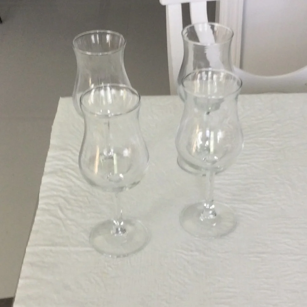 Crystal Clear Stemmed Glass Set